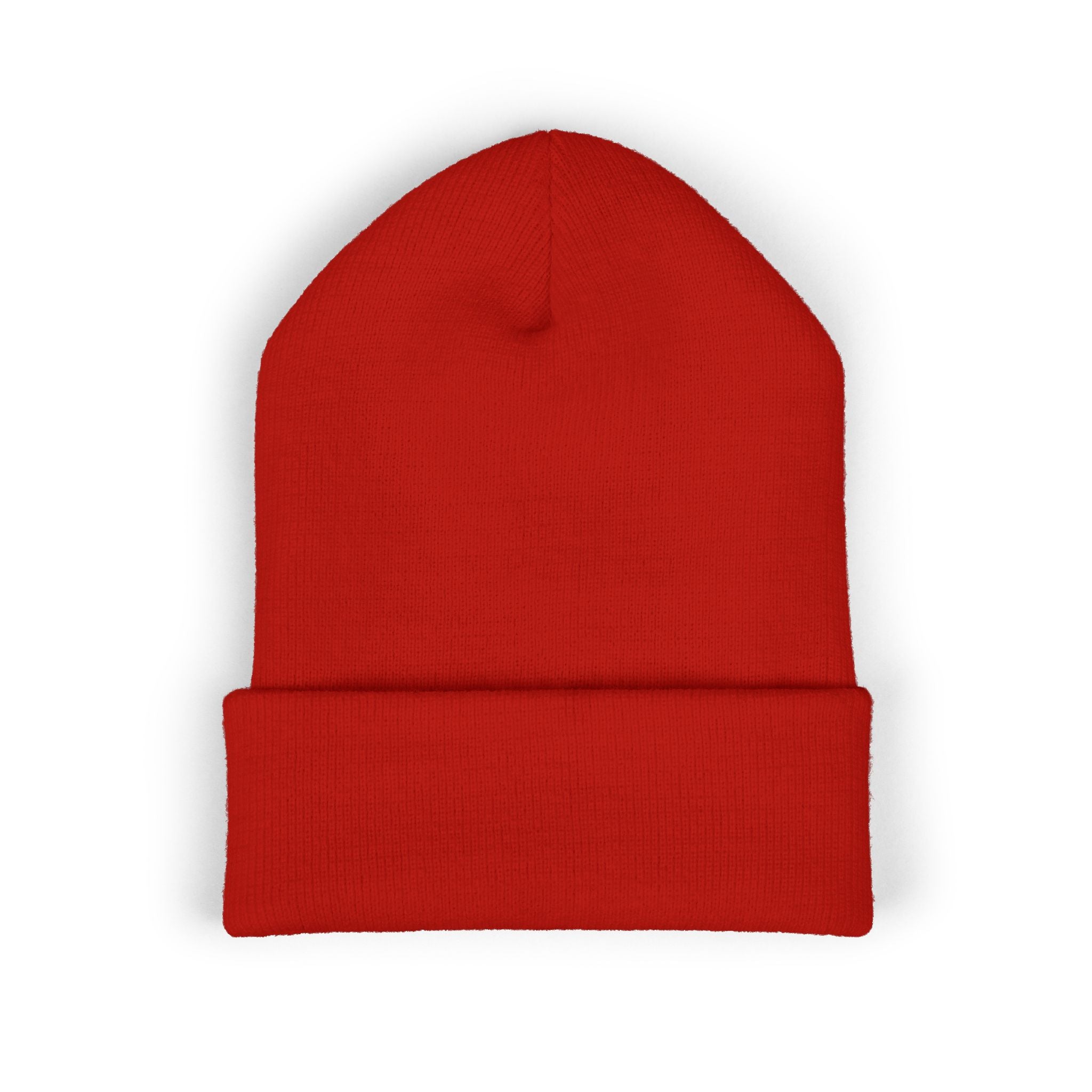 Embroidered 'Midnight State' Cuffed Beanie — Cozy Winter Knit Hat