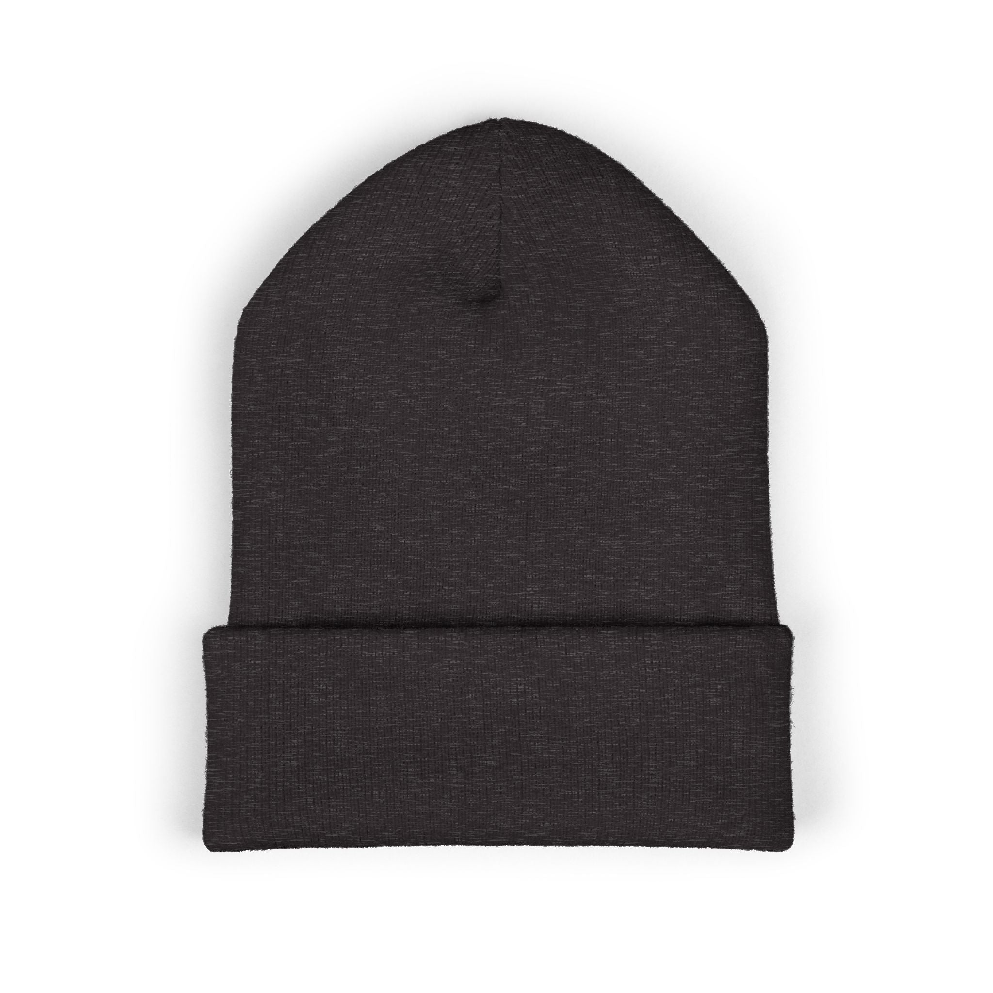 Embroidered 'Midnight State' Cuffed Beanie — Cozy Winter Knit Hat