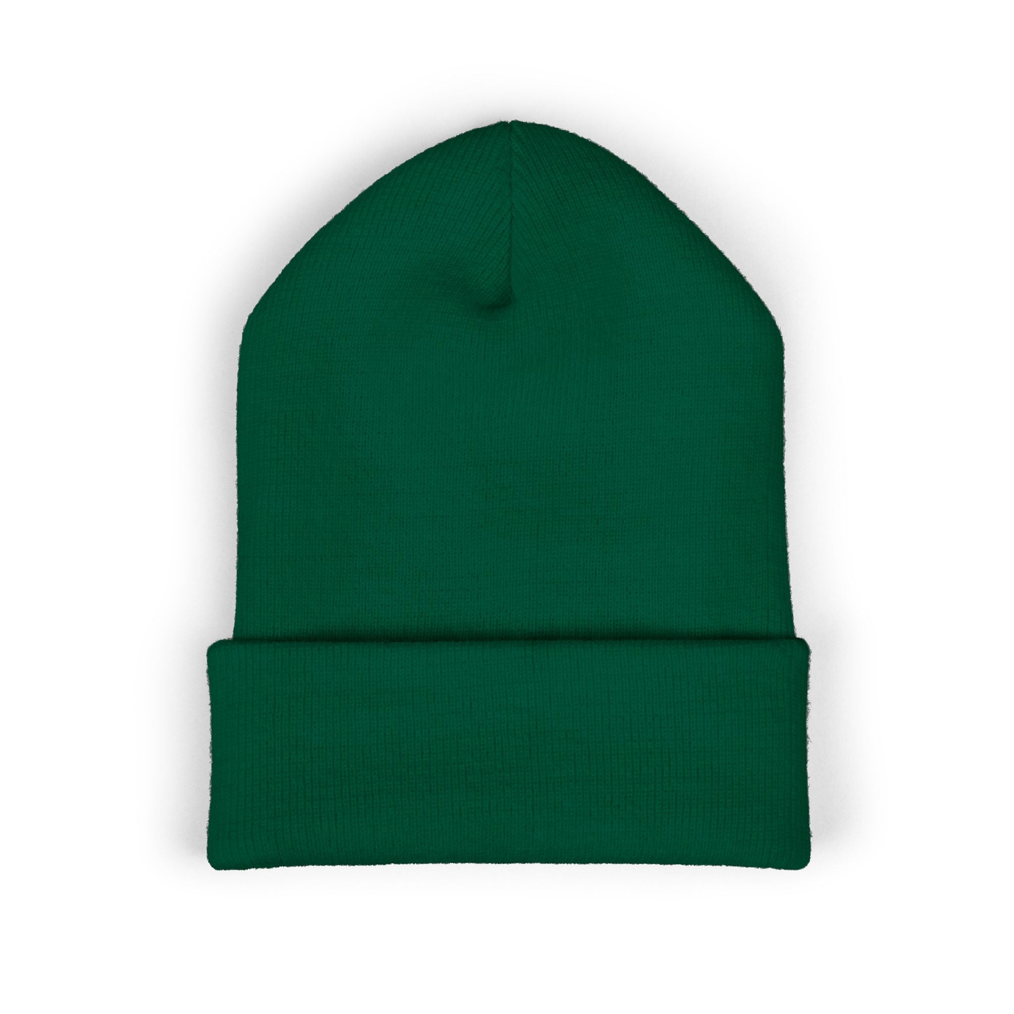 Embroidered 'Midnight State' Cuffed Beanie — Cozy Winter Knit Hat