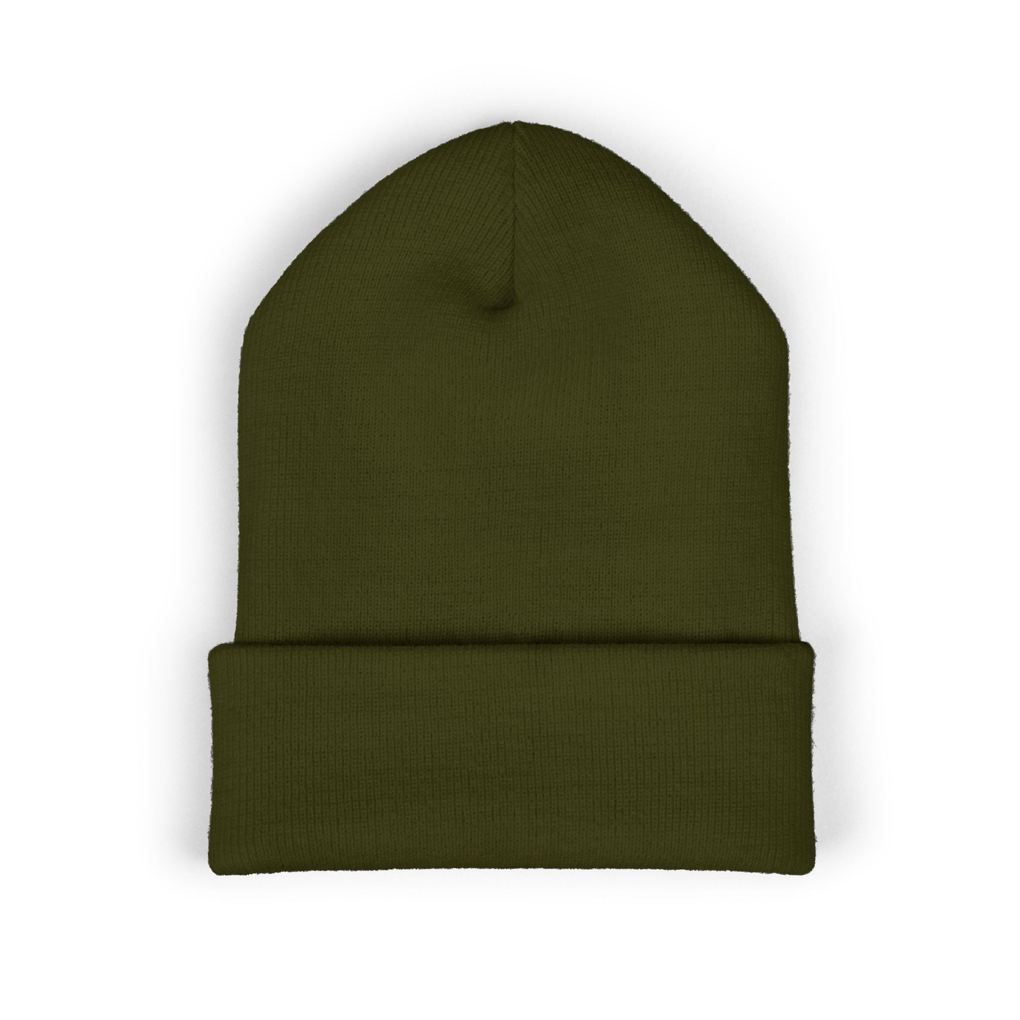Embroidered 'Midnight State' Cuffed Beanie — Cozy Winter Knit Hat